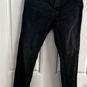 Hollister Boy’s Washed Black Slim Skinny Jeans